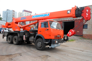 Автокран КС-55713-1К-3 «Клинцы», 25 тонн
