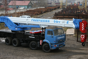 Автокран КС-65713-1 «Галичанин», 50 тонн