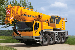 Автокран Liebherr LTM 1100, 100 тонн